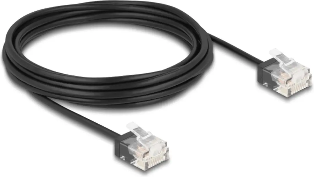 Delock Cat.6 UTP Netwerkkabel 5m - Zwart
