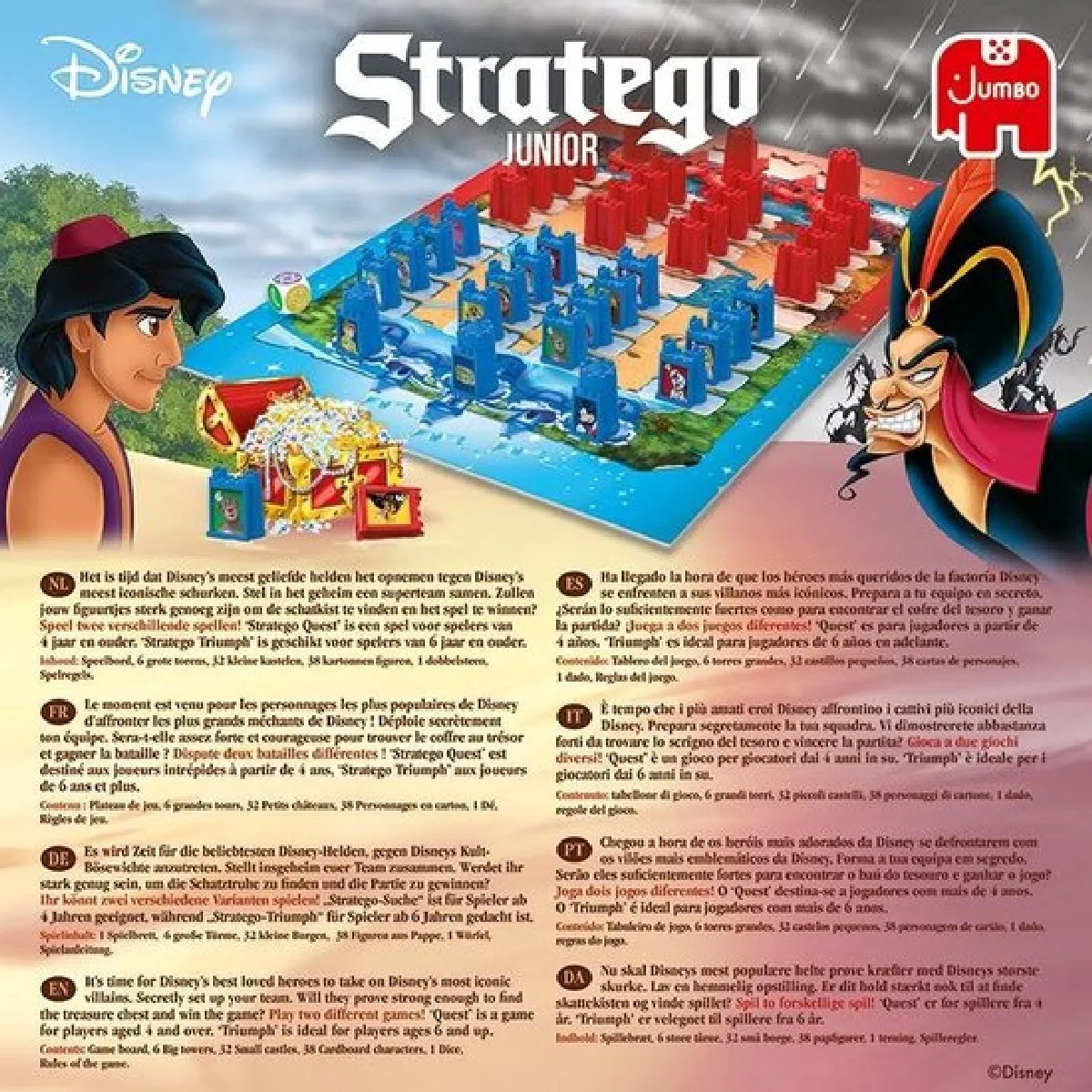Jumbo Stratego Junior Disney - 2 Spelers