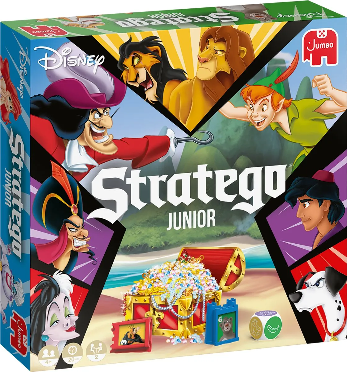 Jumbo Stratego Junior Disney - 2 Spelers