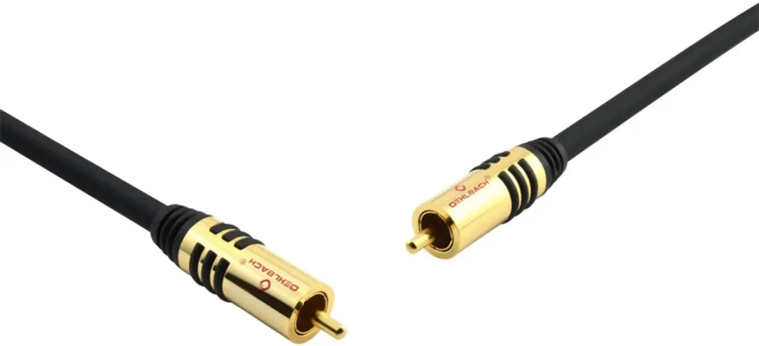Oehlbach NF Sub Cinch Audio Kabel 8m - Zwart