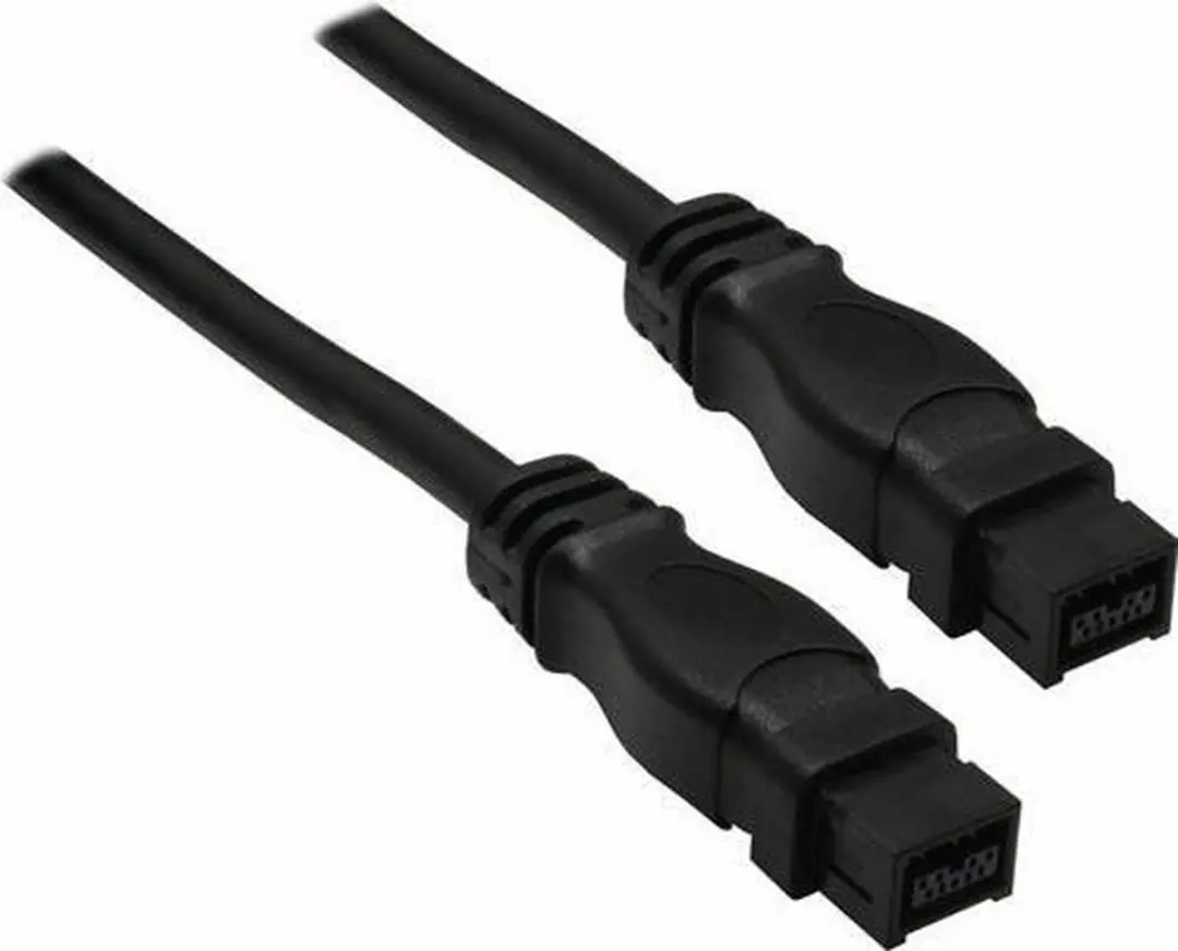 InLine FireWire-kabel IEEE1394 9-pin M/M - 1,8m - Zwart