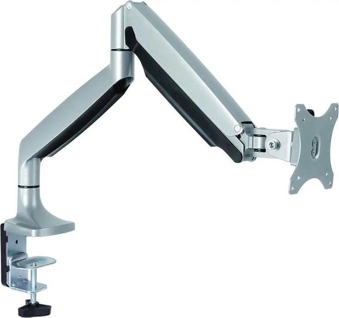 Value premium bureaubeugel voor monitoren tot 27 inch / interactief / zilver