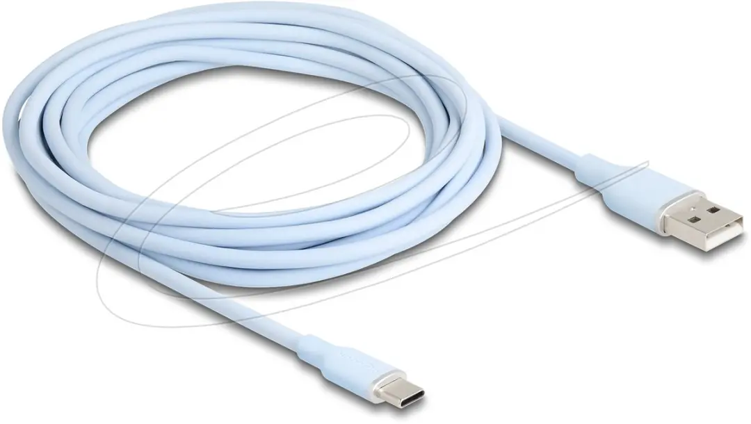 Delock USB 2.0 Kabel Type-A naar Type-C 4m