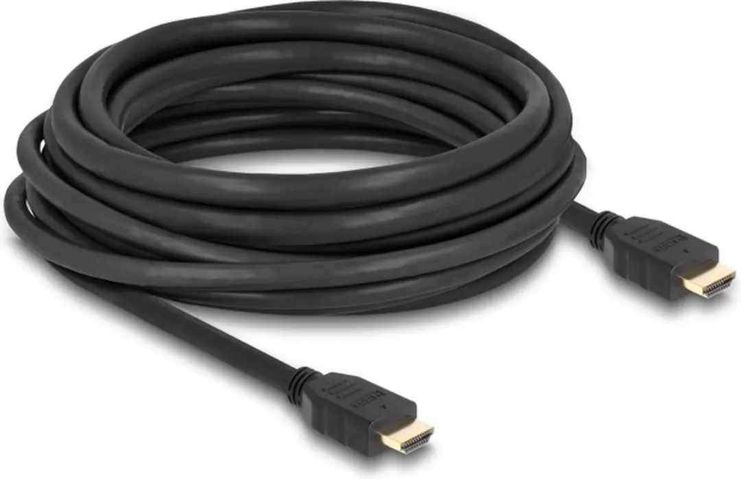 Delock High Speed HDMI Kabel 48 Gbps 8K 60Hz - 10m - Zwart