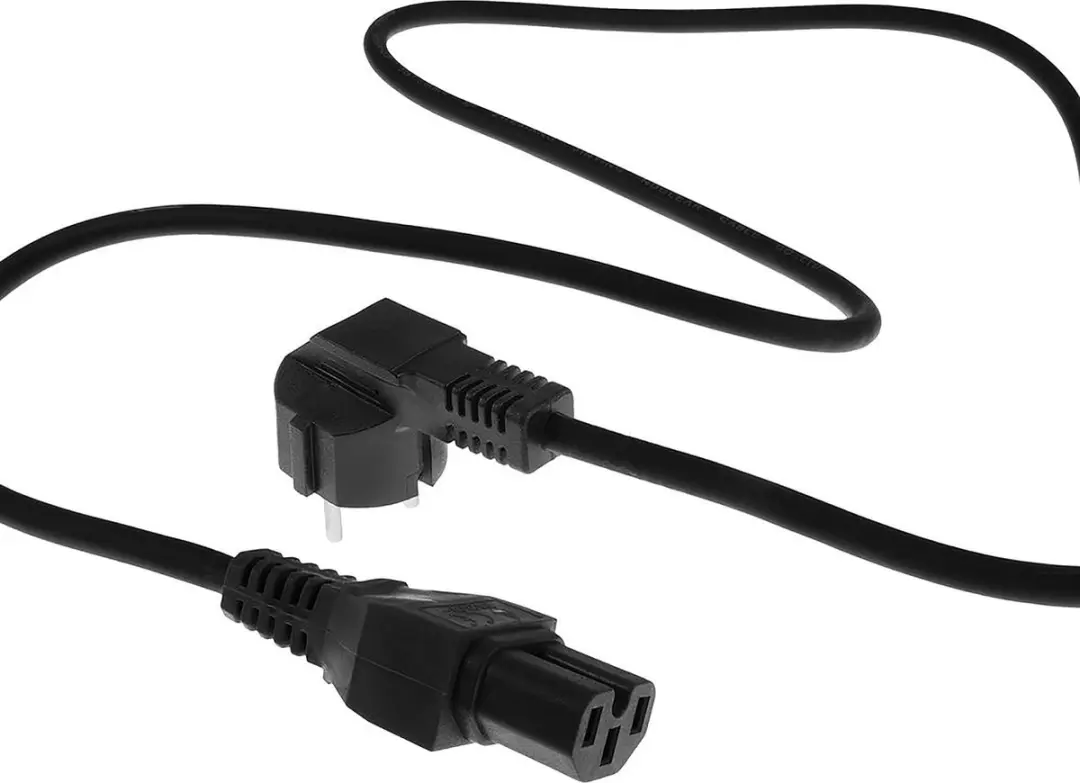 ACT AK5312 Schuko Netsnoer - 1m - Zwart