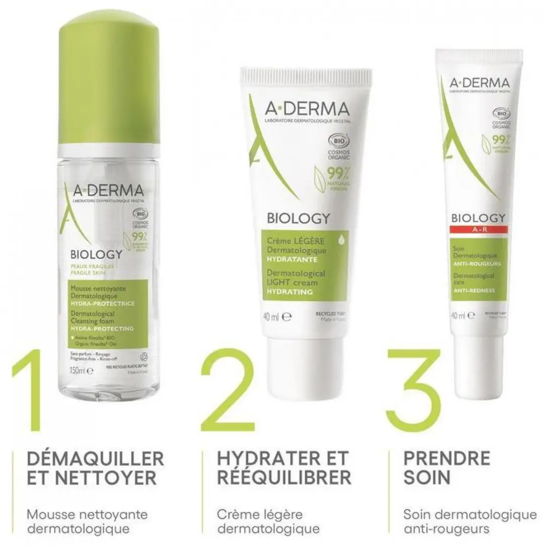 A-Derma Biology Schuimende Reinigingsgel 150ml - afbeelding 6 van 6