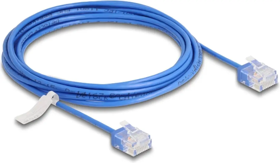 Delock RJ45 Cat.6 UTP Kabel 3m - Blauw