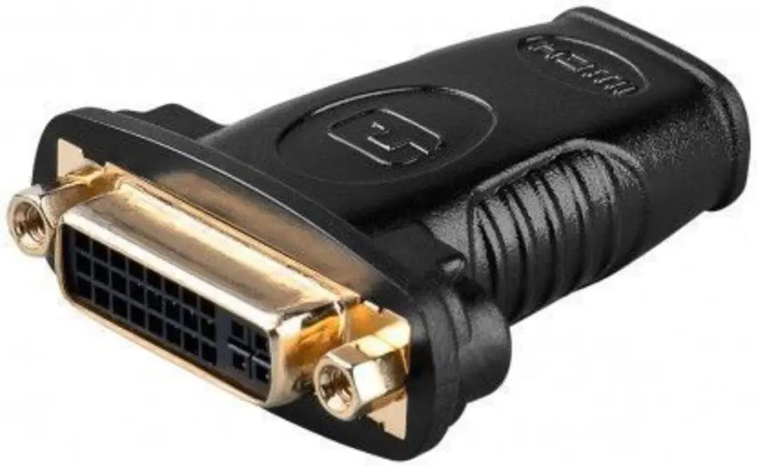 Goobay HDMI naar DVI-I Dual Link Adapter - Zwart