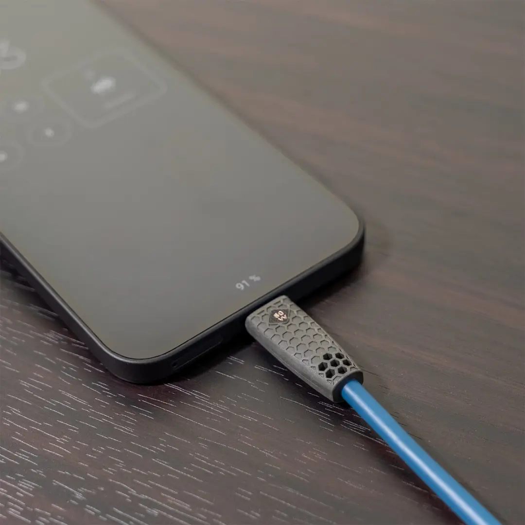 Oehlbach D1C9562 USB-kabel USB-A naar USB-C 2m - Petrol