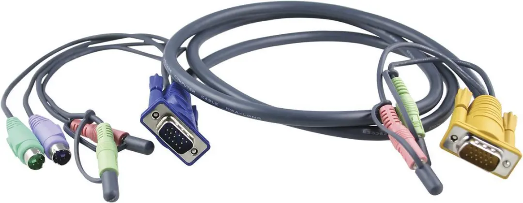 Aten 2L-5303P KVM Kabel VGA/PS/2/Audio - 3m