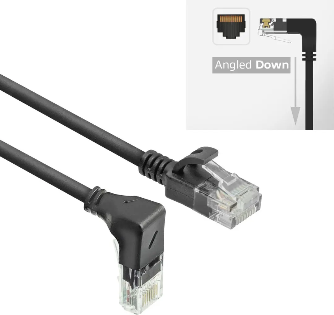ACT DC3901 Patchkabel CAT6A U/UTP 1m