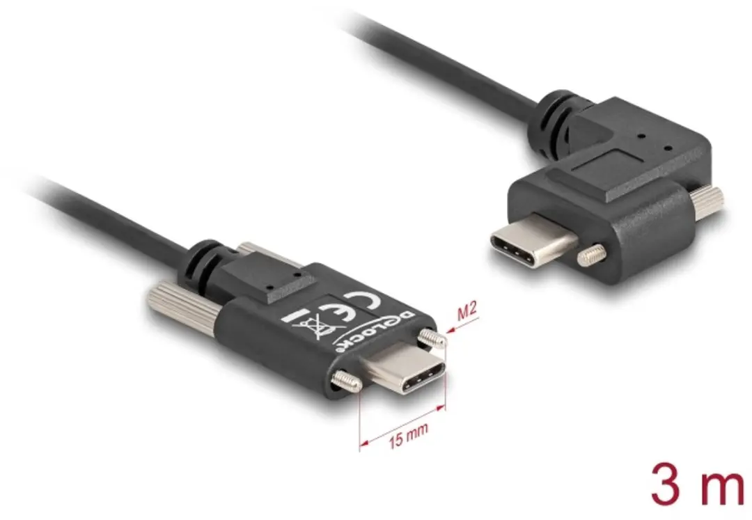 Delock USB-C Kabel 3m