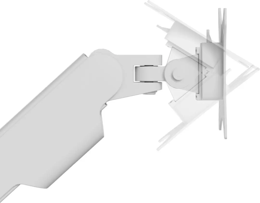 Desq Monitor Arm 1719.01 - 17-32 Inch - Wit