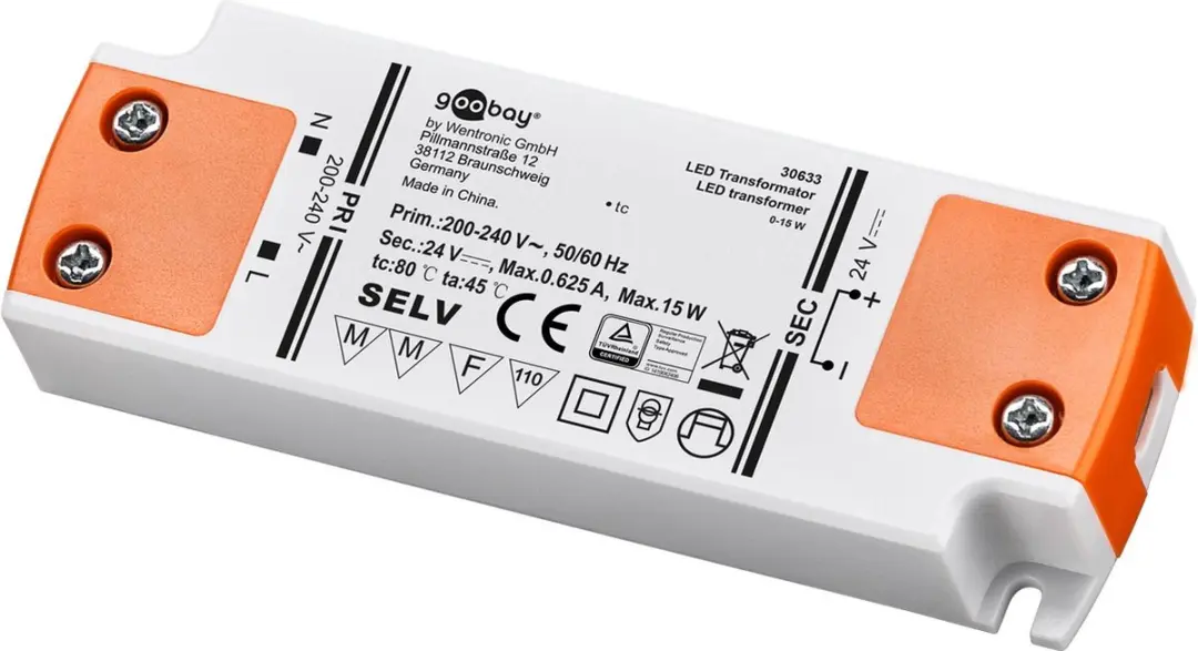 Goobay LED-transformator 24V 15W