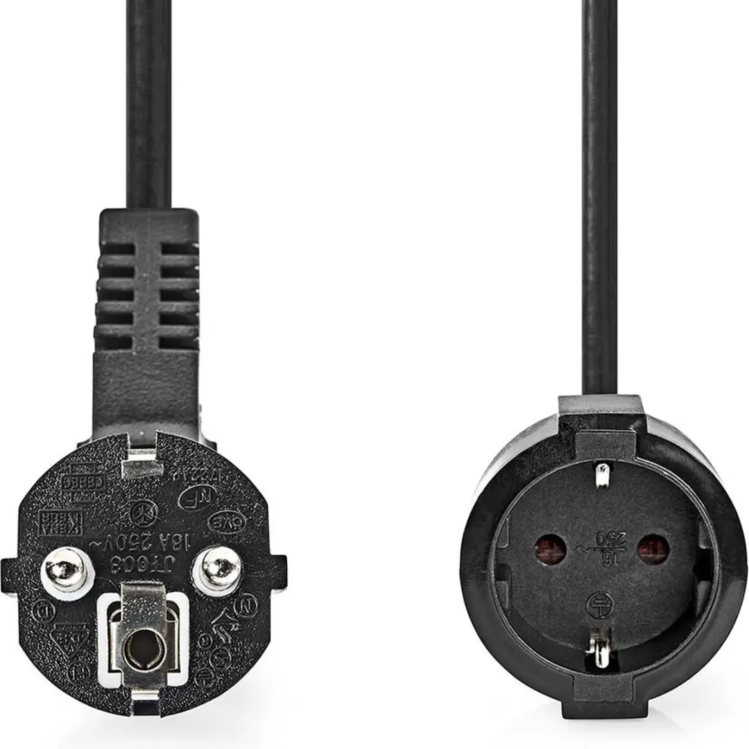 Nedis Stroomkabel CEGL10230BK50 Type F