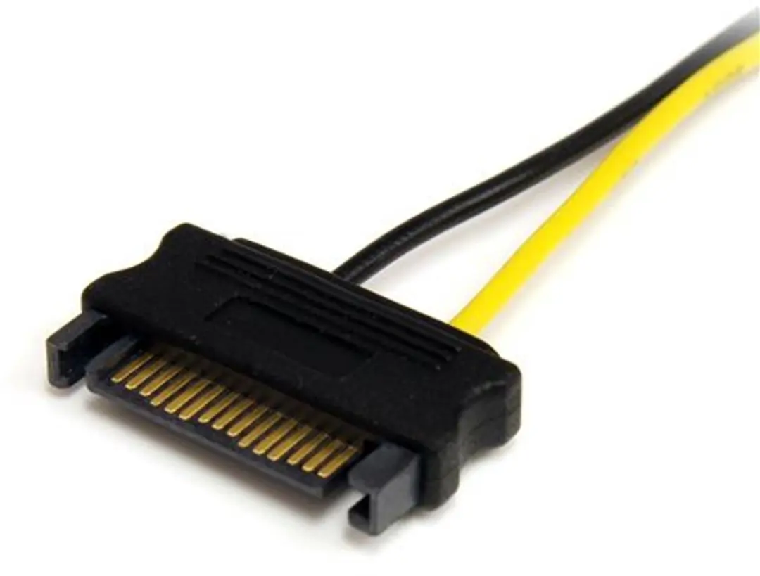 Startech SATPCIEX8ADP Voedingskabel - Meerkleurig