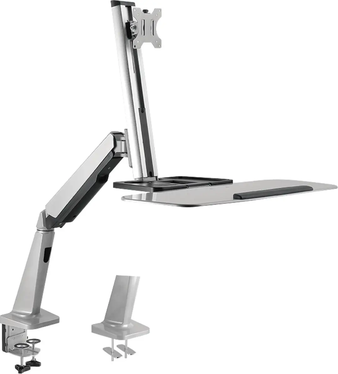 LogiLink Sit-Stand Workstation 13-27, full motion