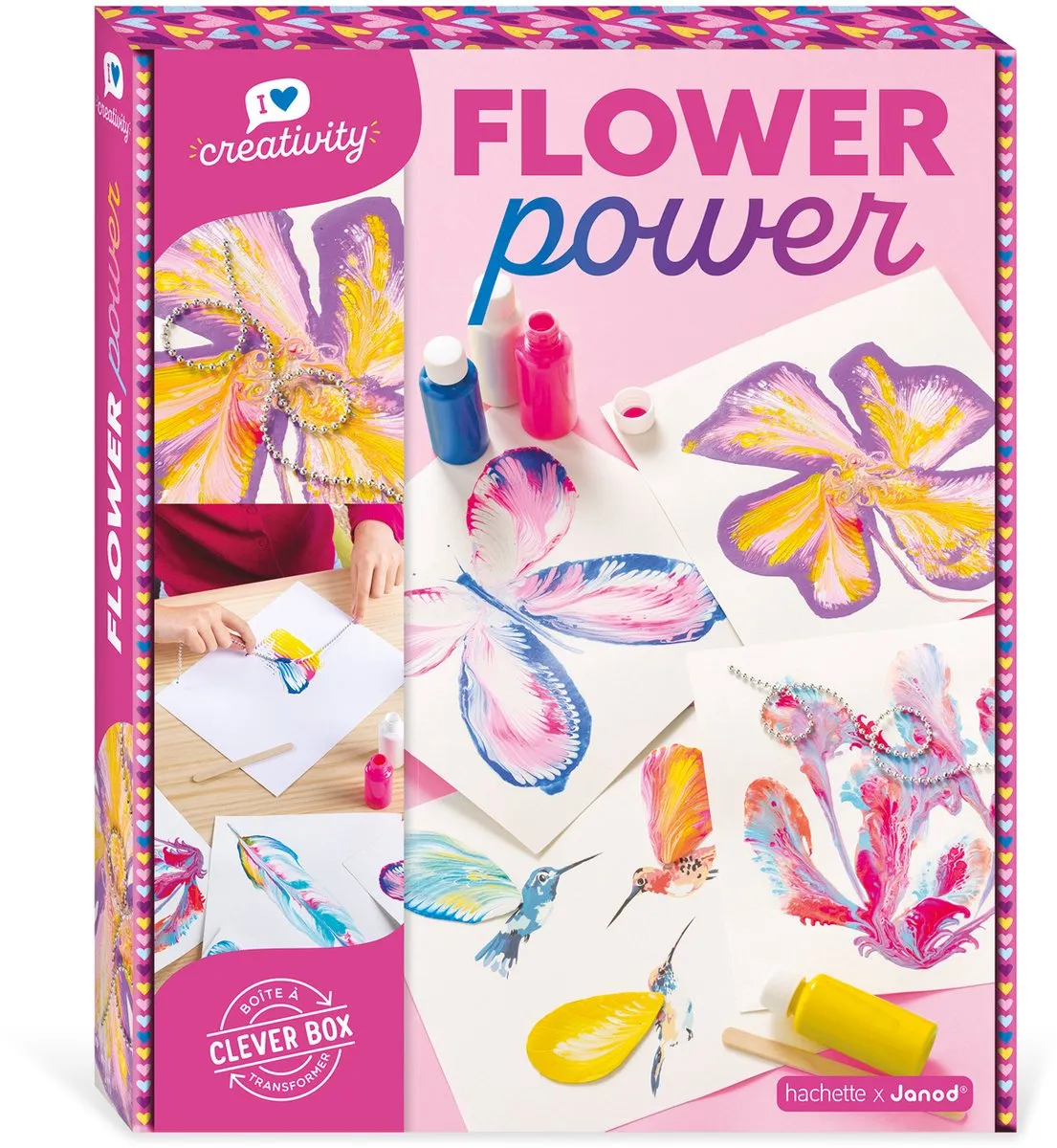 Janod Flower Power Creatief Spel - Meerkleurig