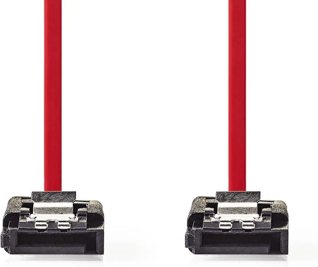 Nedis SATA Kabel CCGP73150RD05 - 3 Gbps - 0,5m - Rood