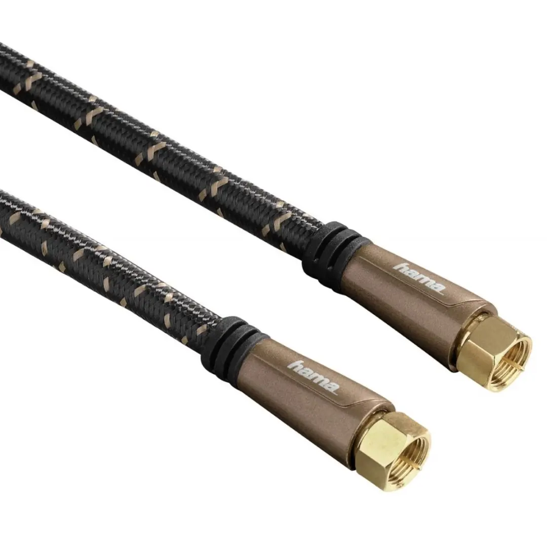 Hama 179216 Satellietkabel 3m - 120dB - 8K/4K - F-connector - Zwart - afbeelding 6 van 6