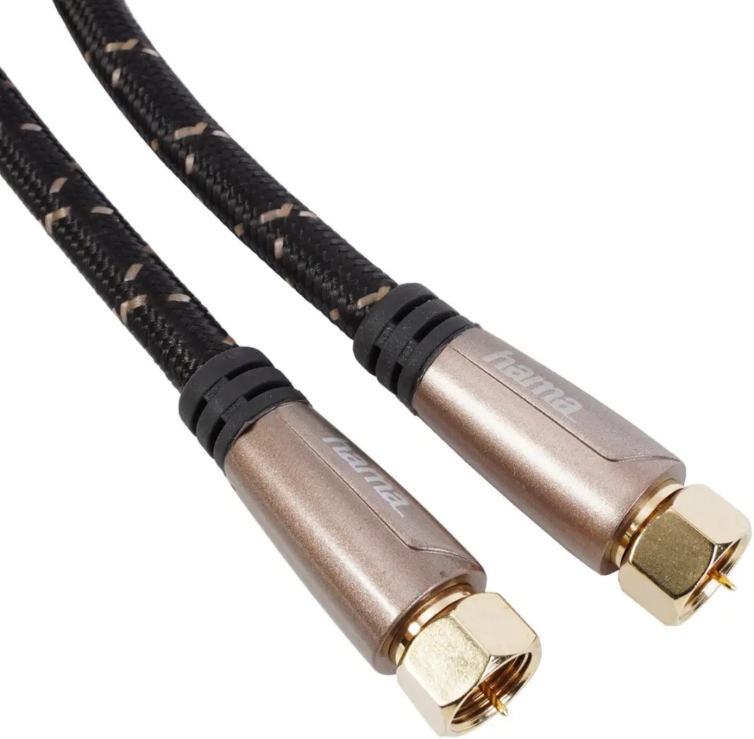 Hama 179216 Satellietkabel 3m - 120dB - 8K/4K - F-connector - Zwart