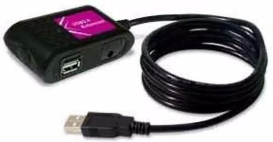 Value USB 2.0 Verlenging 2-voudig 5m - Zwart