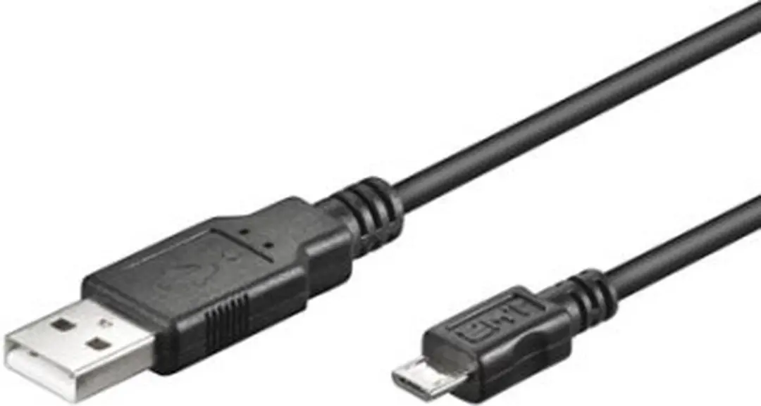 Ewent EC1018 USB 2.0 Kabel - Zwart