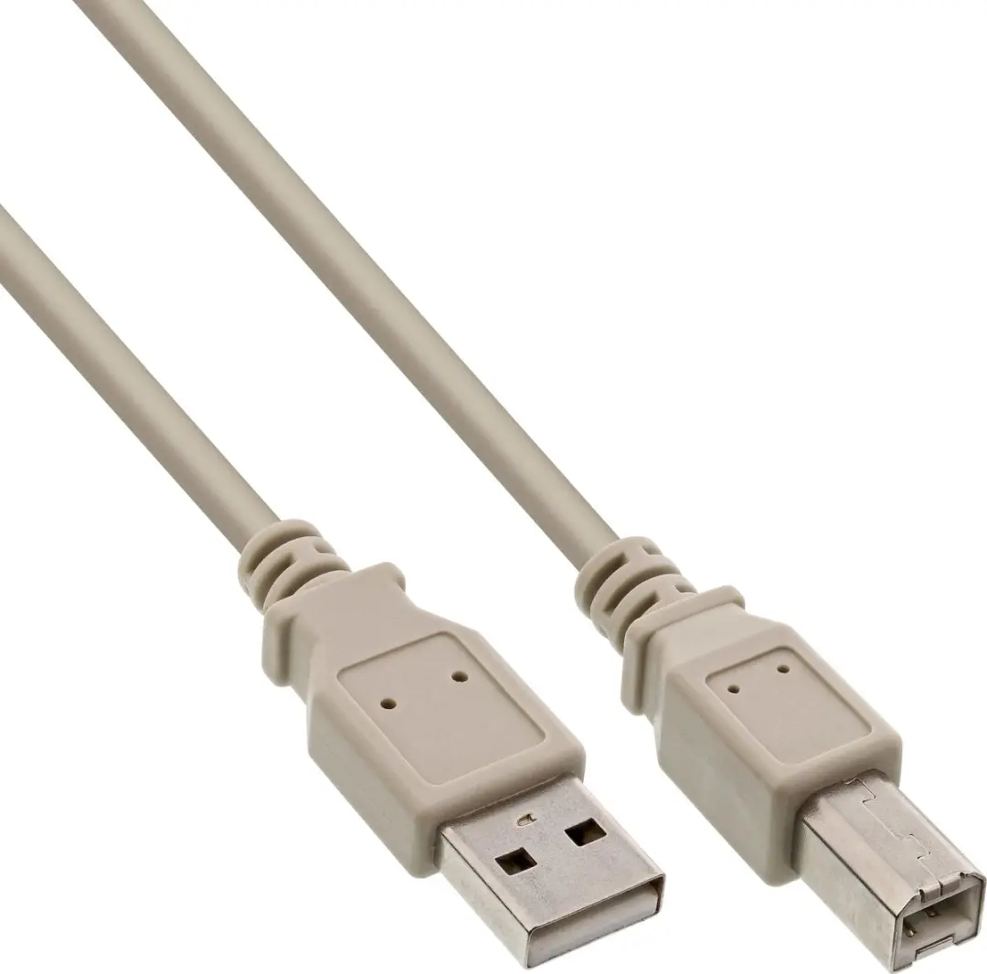 InLine USB naar USB-B Kabel 2.0