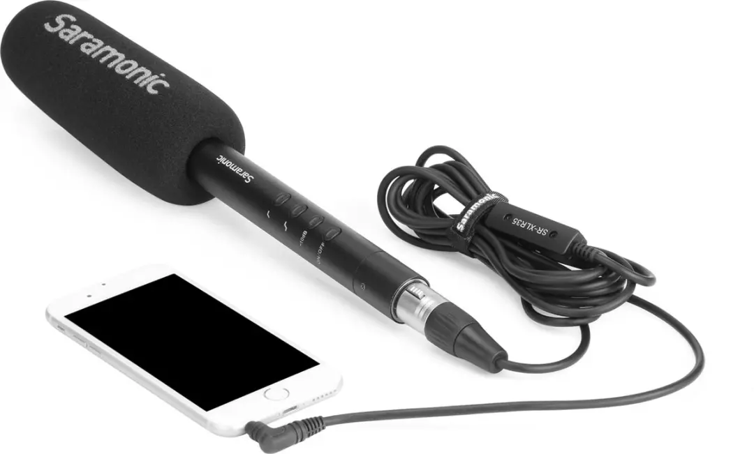 Saramonic SR-XLR35 XLR naar 3.5mm TRRS Adapterkabel - Zwart