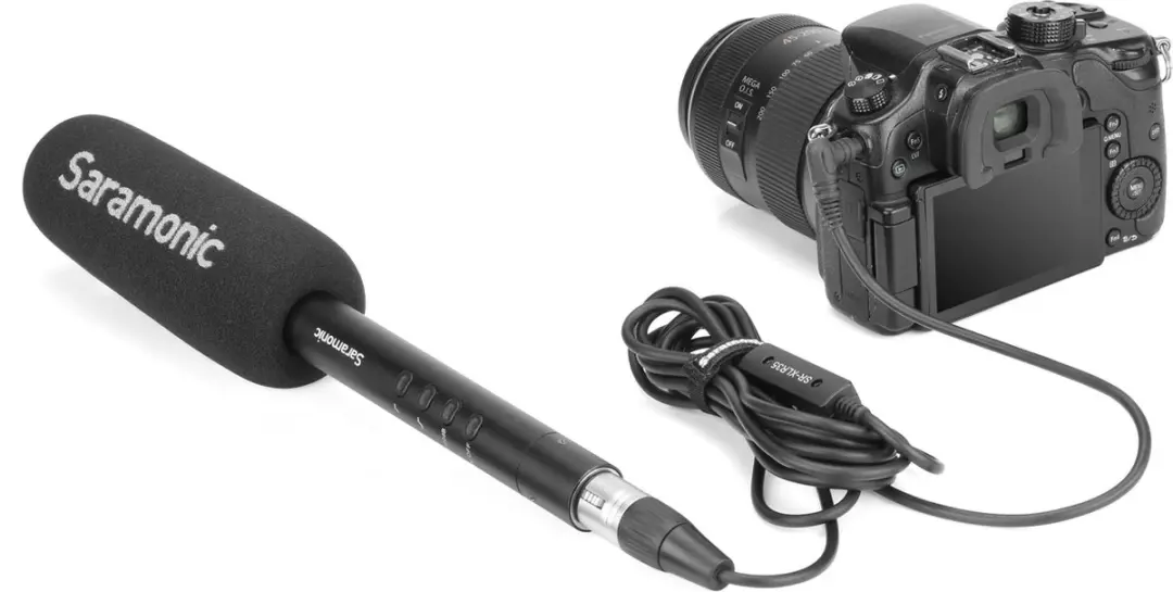 Saramonic SR-XLR35 XLR naar 3.5mm TRRS Adapterkabel - Zwart