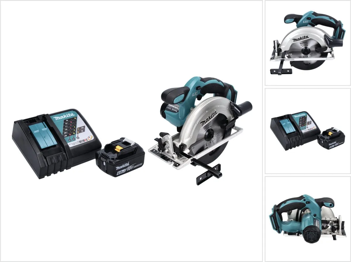 Makita DSS 611 RG1 Accu-handcirkelzaag 18V