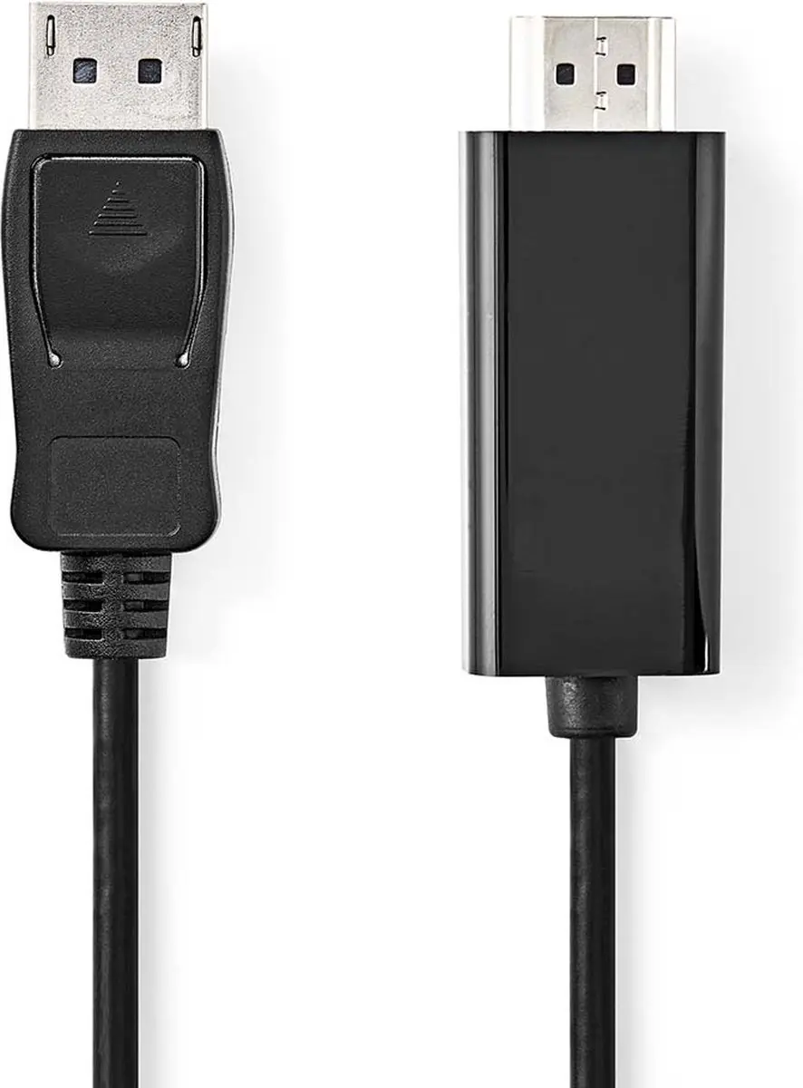 Nedis DisplayPort naar HDMI Kabel 3.0m - 1080p - Zwart