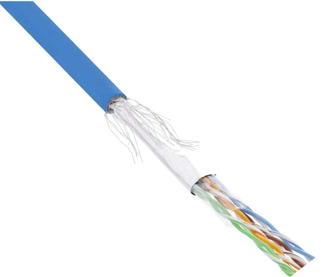 InLine Patchkabel Cat.5e SF/UTP 100m - Blauw