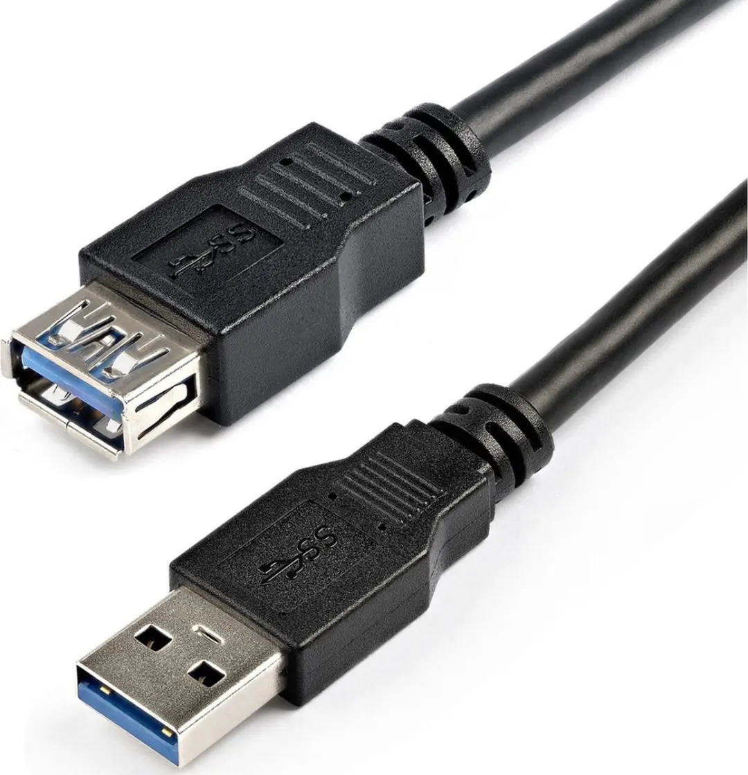 Startech USB3SEXT2MBK USB 3.0 Verlengkabel 2m - Zwart