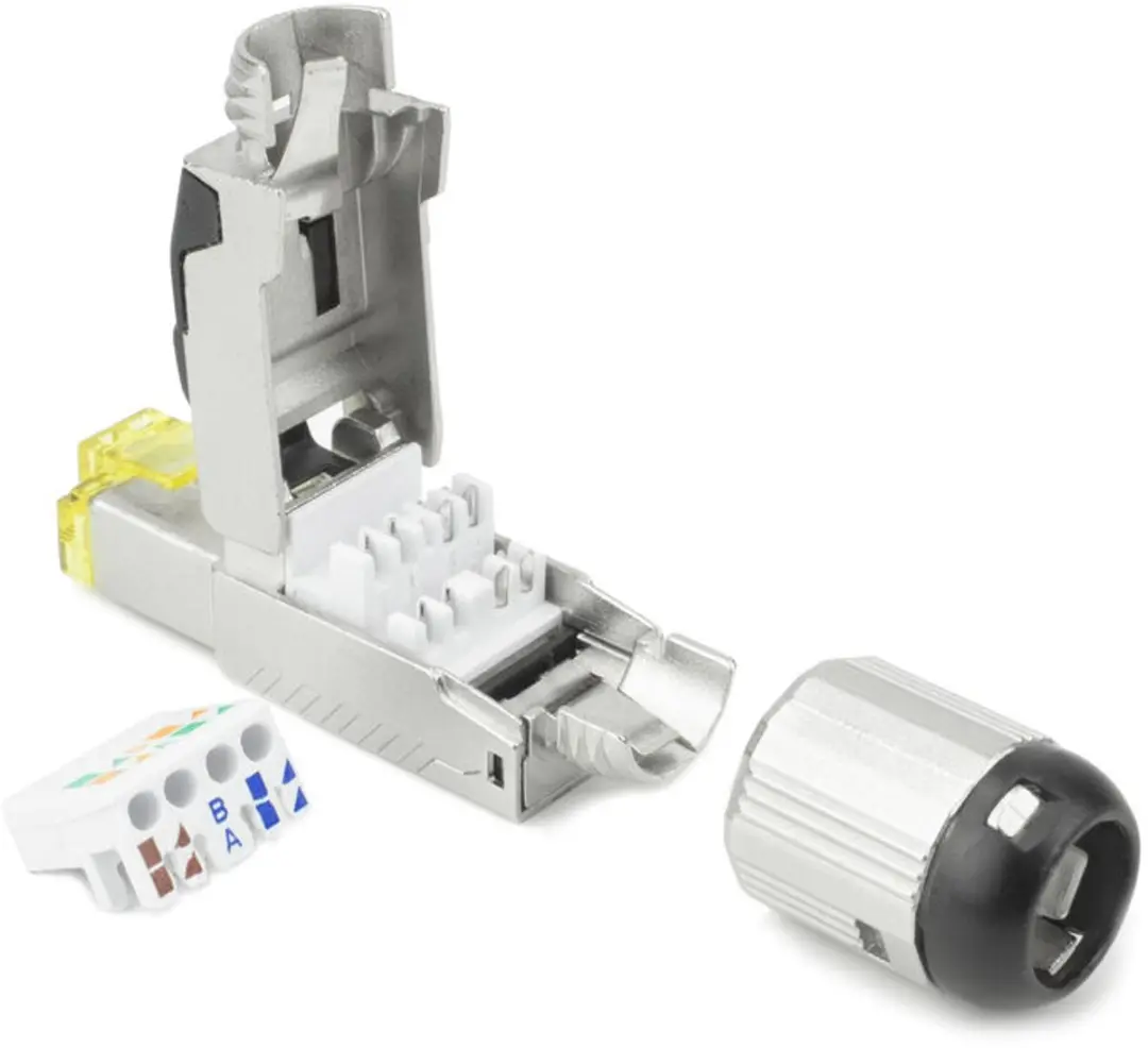 ACT TD168F RJ45 Stekker - CAT6A - 8P STP - 4PPoE 100W - Zwart - afbeelding 6 van 6