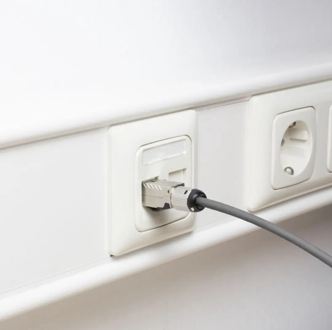 ACT TD168F RJ45 Stekker - CAT6A - 8P STP - 4PPoE 100W - Zwart