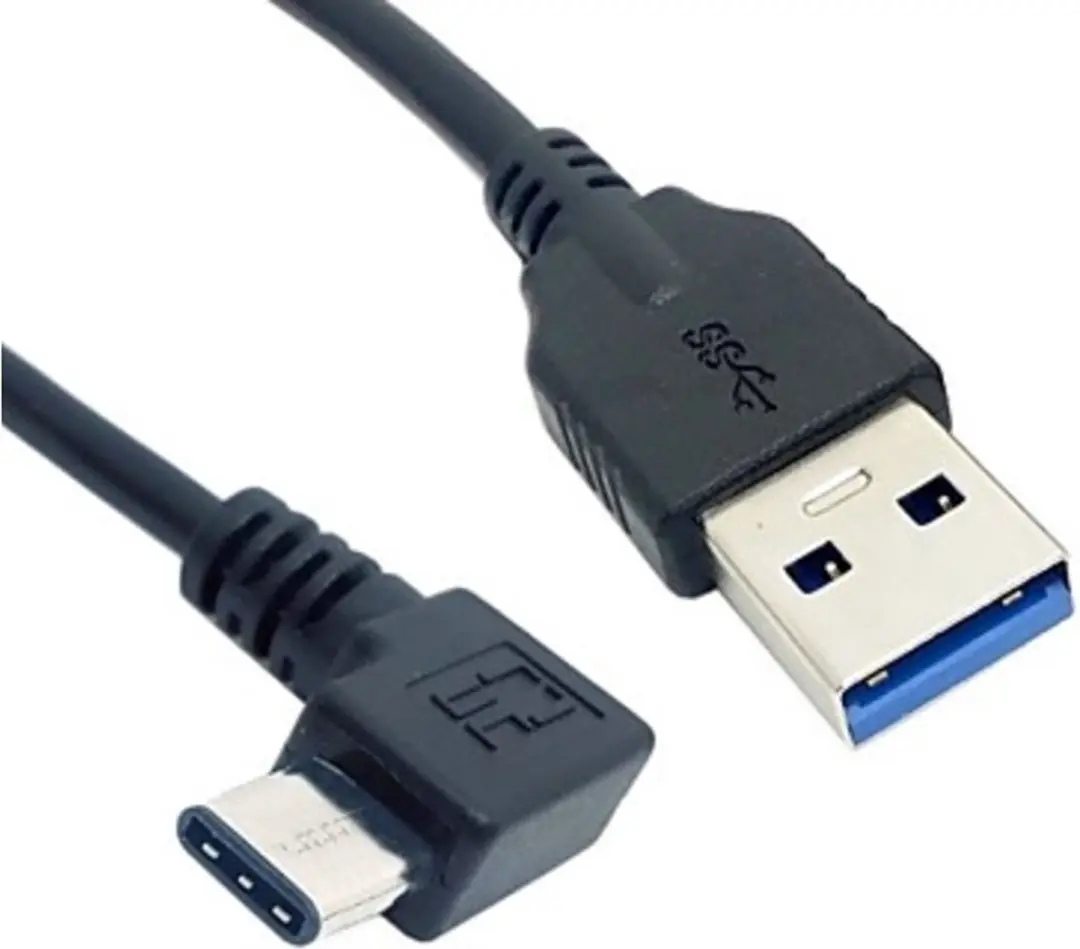 Goobay USB-C Haaks naar USB-A Kabel 3.0