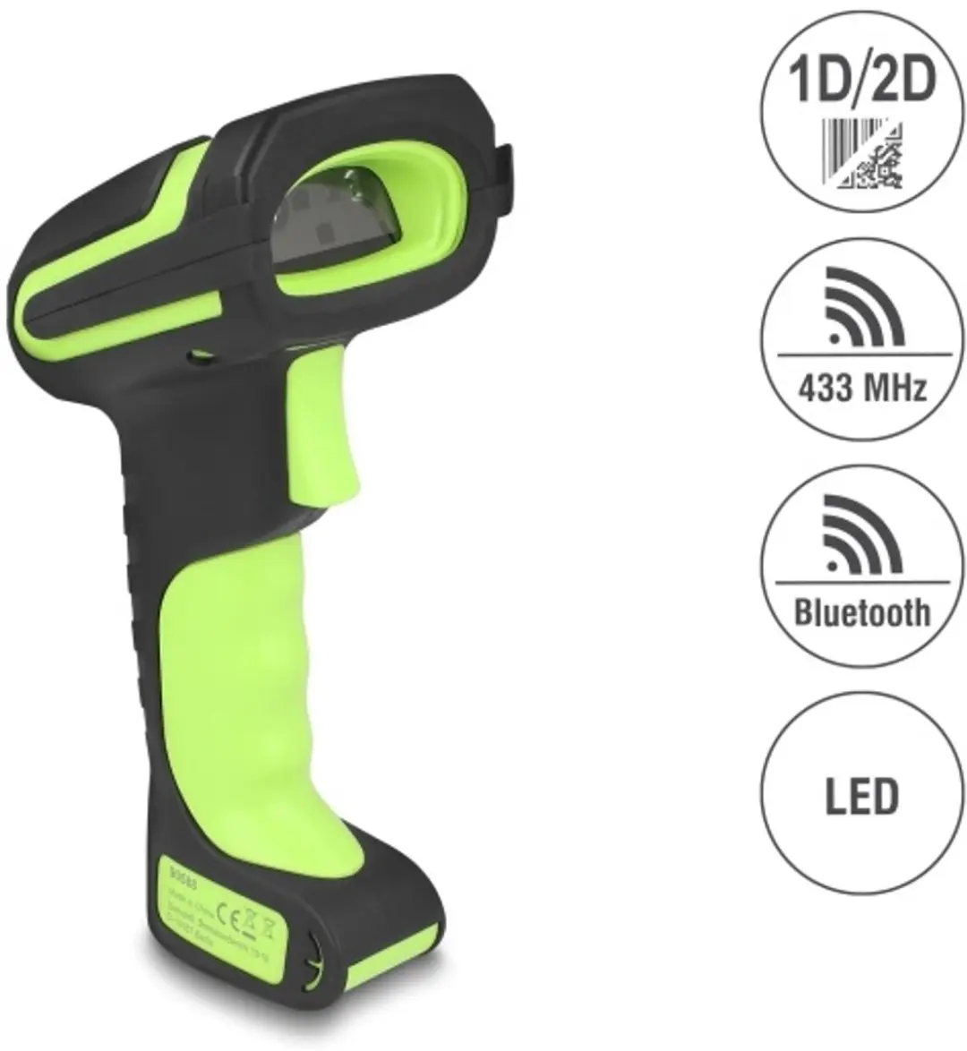 Delock 90588 Industriële Barcode Scanner 1D/2D