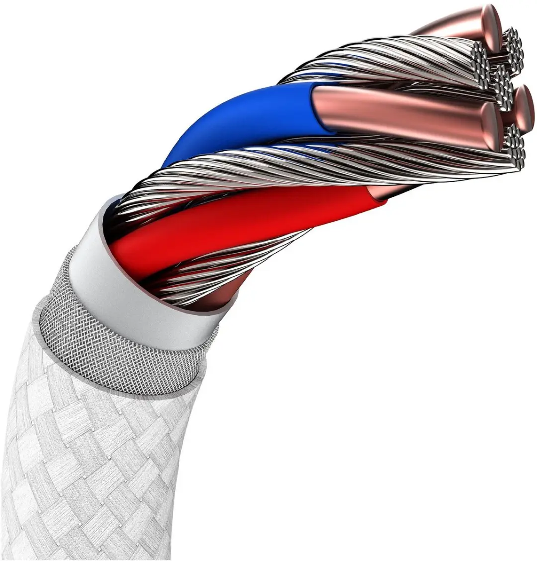 Buddi Flex USB-A naar Lightning Kabel 12W 2M - Wit