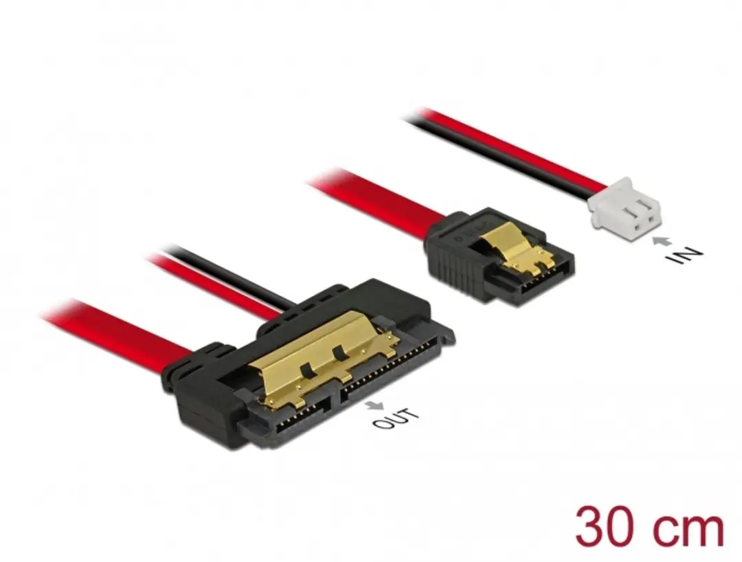 Delock SATA 6Gb/s Kabel 30cm