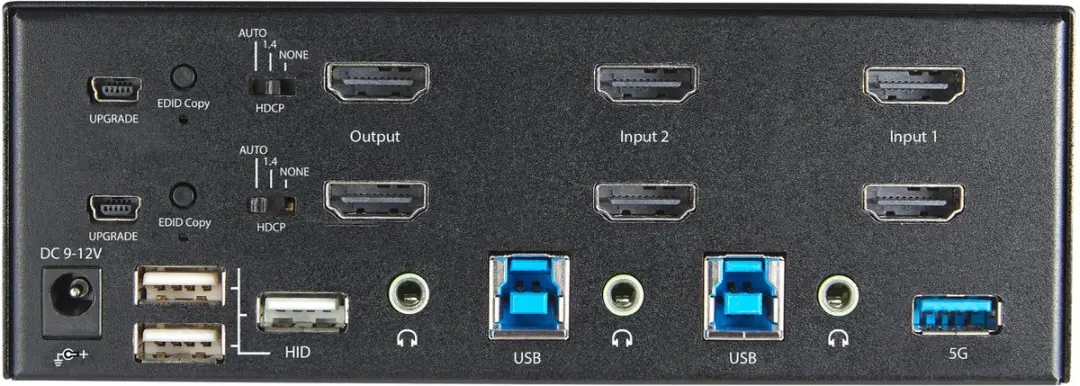Startech SV231DHU34K6 HDMI KVM Switch 2 Poorten - 4K 60Hz - Wit - afbeelding 6 van 6