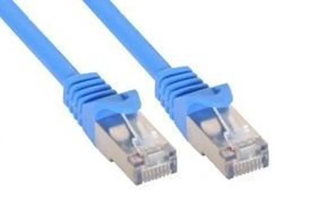 InLine Patchkabel SF/UTP Cat.5e Blauw 0,5m