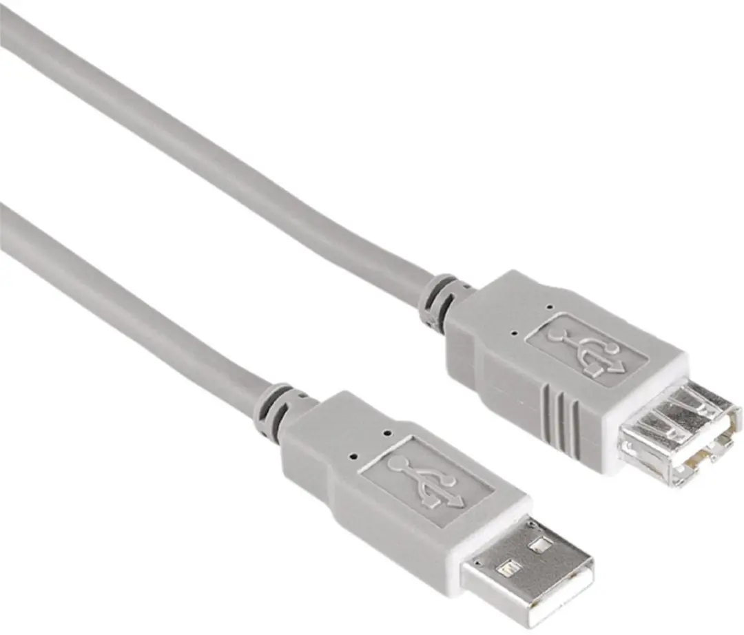 Hama USB Verlengkabel A-Plug naar A-Socket 3m