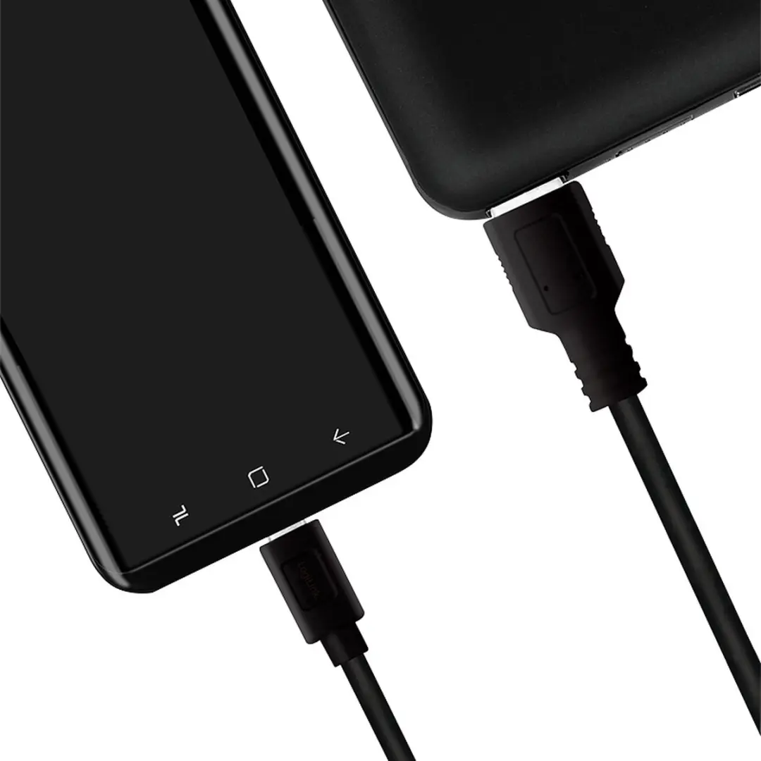 Logilink CU0168 USB 3.2 Gen1 Kabel - USB-A naar USB-C 1m - Zwart