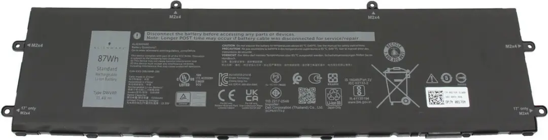 Dell 817GN Batterij