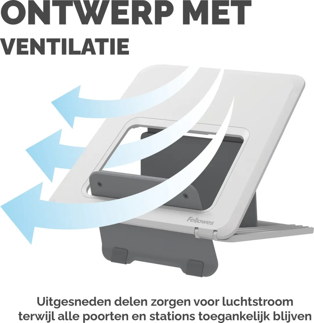 Fellowes Breyta Laptop Standaard 14" - Wit