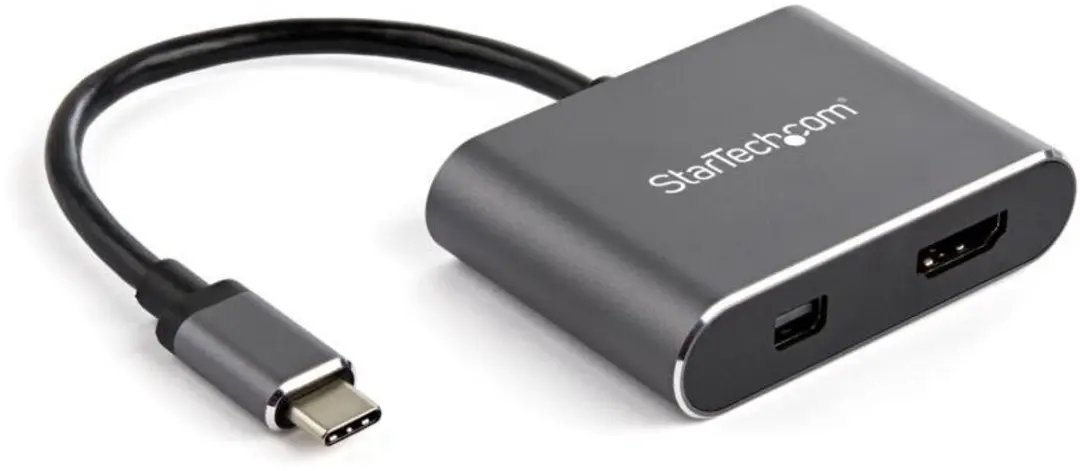 Startech CDP2HDMDP USB-C naar HDMI/MiniDisplayPort Adapter