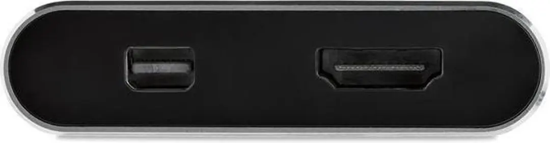 Startech CDP2HDMDP USB-C naar HDMI/MiniDisplayPort Adapter - Metaal
