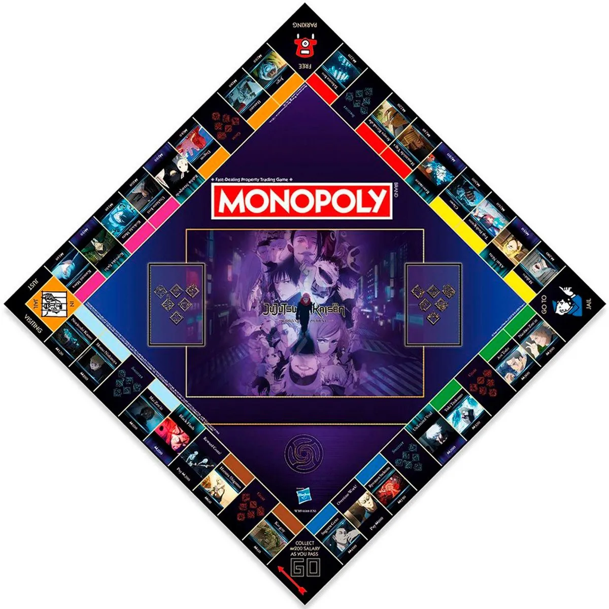 Hasbro Winning Moves Monopoly Jujutsu Kaisen Bordspel - 2-6 Spelers
