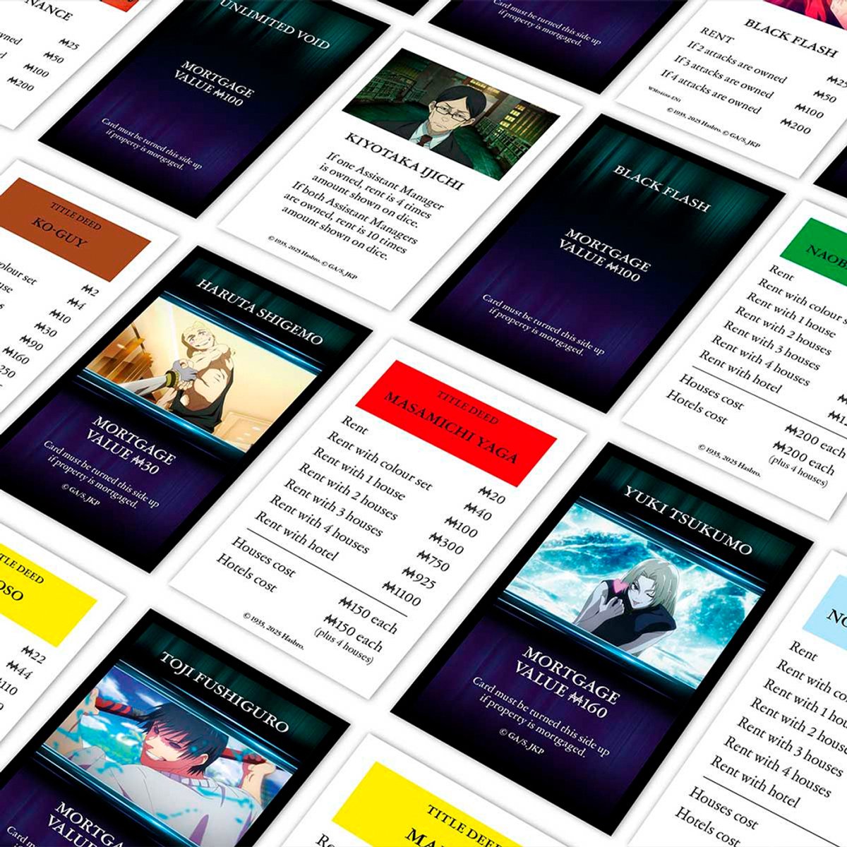 Winning Moves Monopoly - Bordspel - Jujutsu Kaisen - Engels